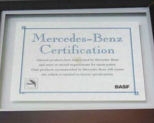 Carolina Coast Collision Center is Mercedes Benz certified in Wilmington NC.